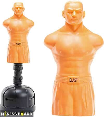 realistic punching bag.